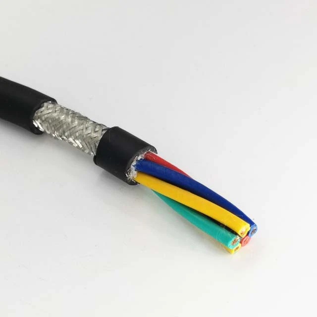5 Core Screened PVC 拖链电缆