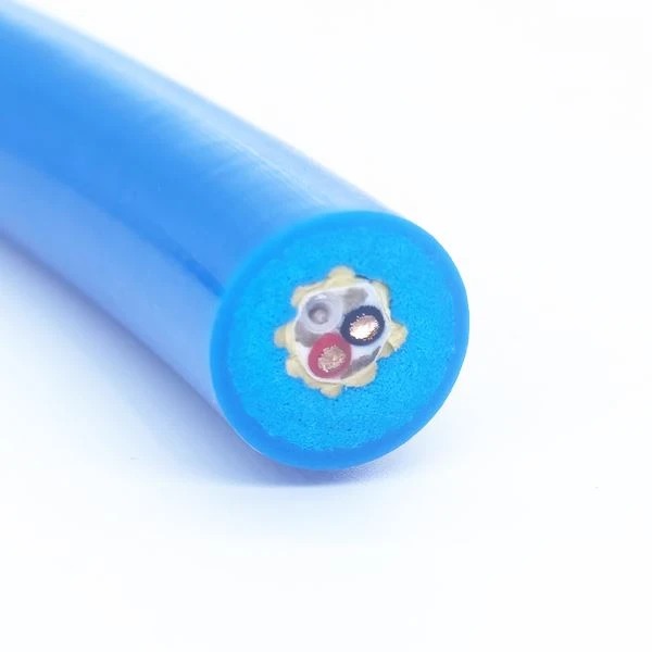 Underwater Blue Jacket 2 Core+gas Tube 中性浮力 Cable