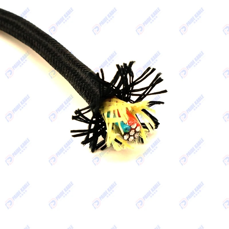 系留无人机电缆 6 Power 4 Fiber